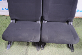 Задний ряд сидений 3 ряд Mitsubishi Outlander 14-21 тряпка черн, под чистку