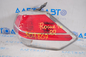 Ліхтар зовнішній крило правий Nissan Rogue 14-16 мікротріщина