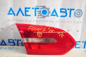 Ліхтар внутрішній кришка багажника лівий Ford Focus mk3 15-18 рест 4d