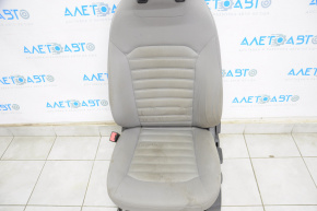 Сидіння водія Ford Fusion mk5 13-16 без airbag, механічні, ганчірка сіре, під хімчистку