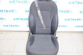 Пасажирське сидіння Hyundai Sonata 11-15 з airbag, механічні, комбін черн