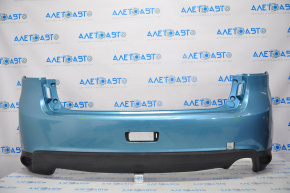 Бампер задний голый Mitsubishi Outlander Sport ASX 11-15 дорест, синий, царапины