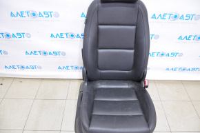 Пассажирское сидение VW Tiguan 09-17 с airbag, мех, кожа черн