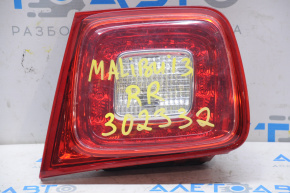 Фонарь внутренний крышка багажника правый Chevrolet Malibu 13-15 LED затерт