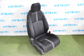Пасажирське сидіння Honda Civic X FC 16- 4d без airbag, механічні, ганчірка черн