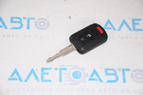 Ключ Mitsubishi Outlander 16-21 три кнопки, затертий