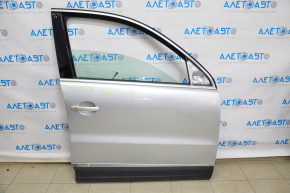 Дверь голая передняя правая VW Tiguan 09-17 серебро LA7W