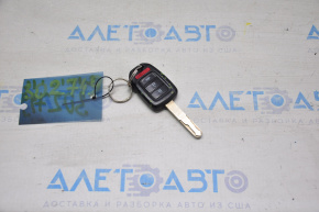 Ключ Honda Civic X FC 16-21 4 кнопки, дефект корпуса