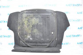 Пол багажника Hyundai Sonata 15-17 черный, под чистку