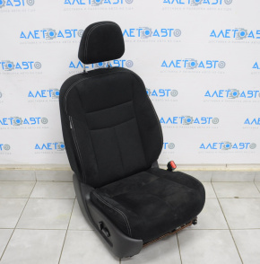 Пасажирське сидіння Nissan Murano z52 15- без airbag, електро, ганчірка черн