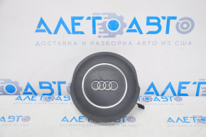 Подушка безопасности airbag в руль водительская Audi Q5 8R 13-17 черн S-line