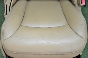 Пассажирское сидение Dodge Journey 11- с airbag, мех, кожа коричн, кожа трещ, слом пластик