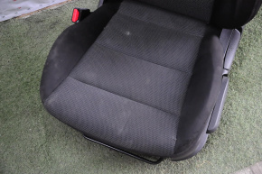 Водительское сидение Kia Forte 4d 17-18 без airbag, мех, тряпка, черн
