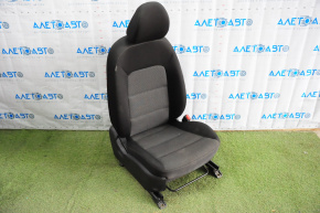 Пассажирское сидение Kia Forte 4d 17-18 без airbag, мех, тряпка, черн