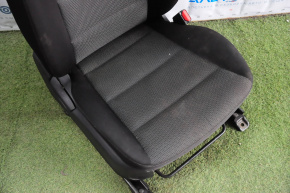 Пасажирське сидіння Kia Forte 4d 17-18 без airbag, хутро, ганчірка, черн