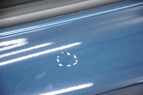 Дверь голая задняя левая Toyota Sienna 11-20 электро, синий 785, тычки