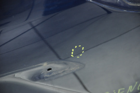 Дверь багажника голая Toyota Sienna 11-20 синий 785, вмятина, тычки