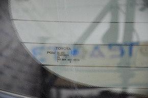 Стекло заднее двери багажника Toyota Sienna 11-20 тонировка