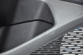 Обшивка двери карточка задняя левая VW Jetta 19- черн царапины