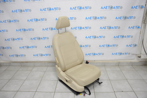Пасажирське сидіння VW Passat b7 12-15 USA з airbag, механічні, підігрів, шкіра беж