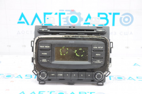 Монітор, дисплей Kia Forte 4d 17-18 поліз хром на рамці, плями на екрані