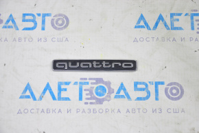 Эмблема значок задний "quattro" Audi Q5 8R 13-17