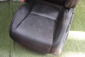 Водительское сидение Honda Accord 18-22 без airbag, механич, тряпка черная
