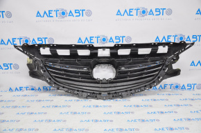Решетка радиатора grill Mazda 6 13-17 голая слом креп
