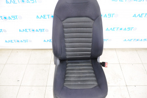 Пасажирське сидіння Ford Fusion mk5 13-16 без airbag, механічні, ганчірка черн