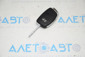 Ключ Hyundai Sonata 15-17 4 кнопки, топляк