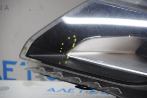 Фара передняя левая голая Chevrolet Volt 11-15 сломано крепление, под полировку