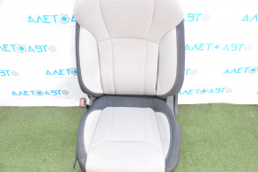 Сидіння водія Subaru Forester 19- SK без airbag, механіч, чорне з сірим