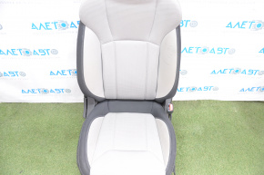 Пассажирское сидение Subaru Forester 19- SK без airbag, механич, черное с серым, царапина