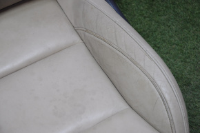 Водительское сидение Infiniti QX30 17- c airbag, электро, кожа беж, дефект кожи