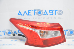 Ліхтар зовнішній крило лівий Nissan Sentra 16-19 рест