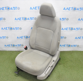 Водійське сидіння VW Passat b8 16-19 USA без airbag, ганчірка сер, механіч, під хімчистку
