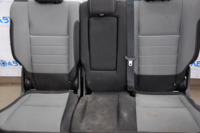 Задній ряд сидінь 2 ряд Ford Escape MK3 13-19 ганчірка чорно-сіра під хімч