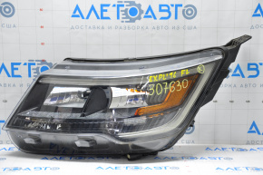 Фара передняя левая в сборе Ford Explorer 16-19 галоген + LED police