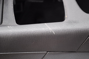 Консоль центральная подлокотник Mazda 6 13-15 дорест черная пластик,царапины