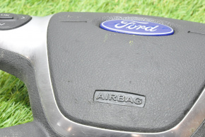 Подушка безопасности airbag в руль водительская Ford Focus mk3 11-14 дорест, мелкие царапины