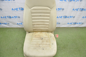 Пасажирське сидіння Ford Fusion mk5 13-16 без airbag, електро, ганчірка беж, під хімчистку