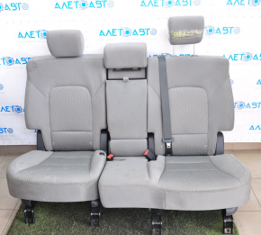 Задний ряд сидений 2 ряд Hyundai Santa FE Sport 13-16 дорест, тряпка серый, под химчистку