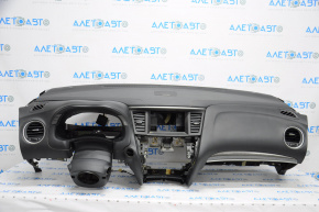 Торпедо передняя панель без AIRBAG Infiniti JX35 QX60 16 рест графит