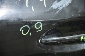 Дверь голая передняя левая Mazda 3 14-18 BM черный 41W примята, шпакля