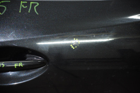 Дверь голая передняя правая Mazda 3 14-18 BM черный 41W, тычка