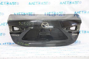Крышка багажника Mazda 3 14-18 BM без спойлера, черный 41W, примята