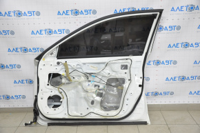 Дверь в сборе передняя правая Nissan Altima 13-18 белый QAK, тычки