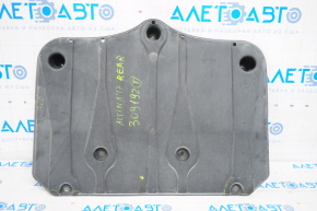 Защита днища задняя Nissan Altima 13-18 трещины, царапины