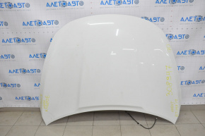 Капот голый Nissan Altima 16-18 рест, белый QAK