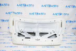 Крышка багажника Nissan Altima 16-18 рест, белый QAK, вмятины, тычки